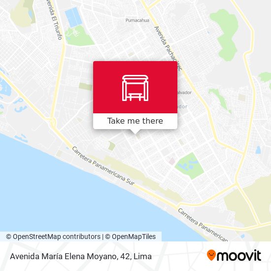 Avenida María Elena Moyano, 42 map