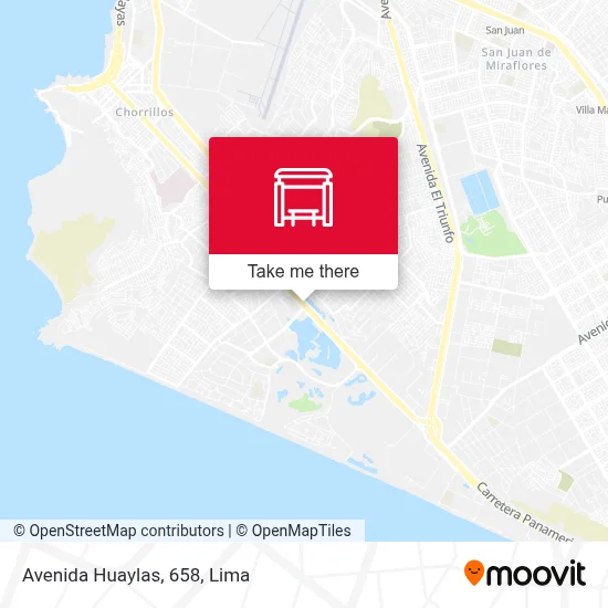 Avenida Huaylas, 658 map