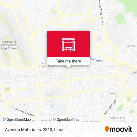 Avenida Materiales, 2813 map