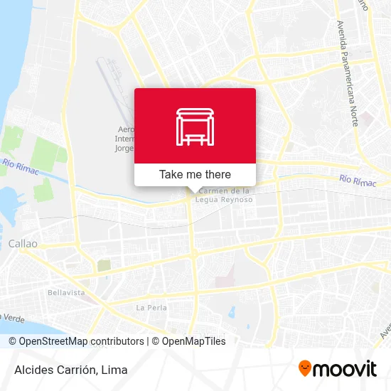 Alcides Carrión map