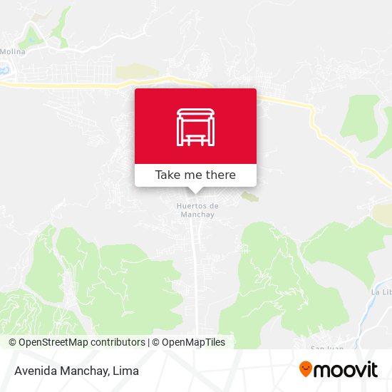 Mapa de Avenida Manchay
