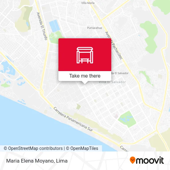 Maria Elena Moyano map