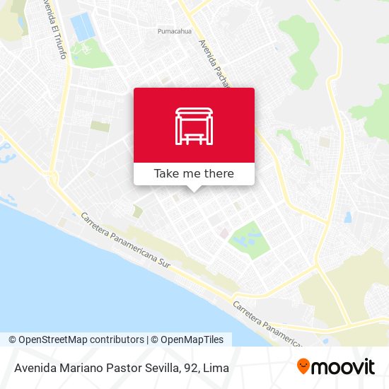 Avenida Mariano Pastor Sevilla, 92 map