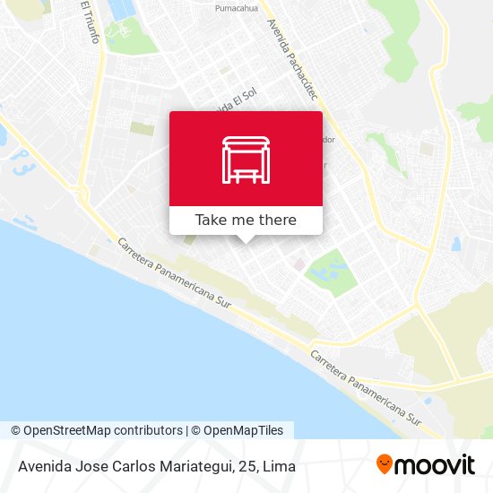 Mapa de Avenida Jose Carlos Mariategui, 25