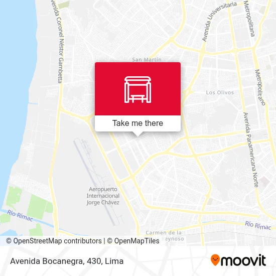 Avenida Bocanegra, 430 map