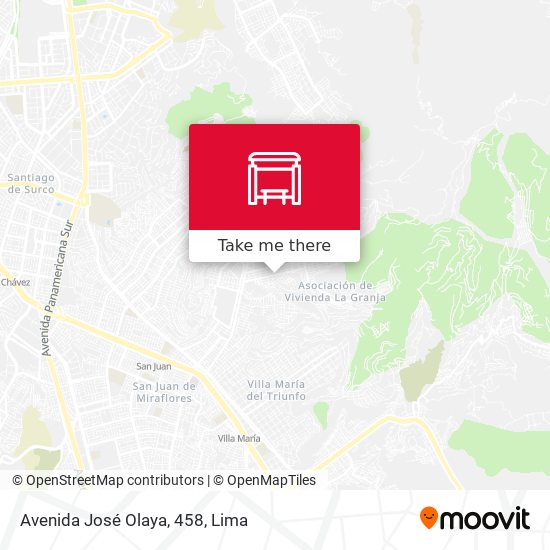Avenida José Olaya, 458 map