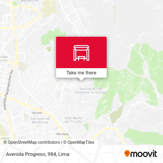 Avenida Progreso, 984 map