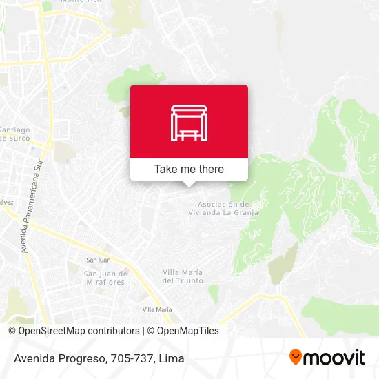 Avenida Progreso, 705-737 map