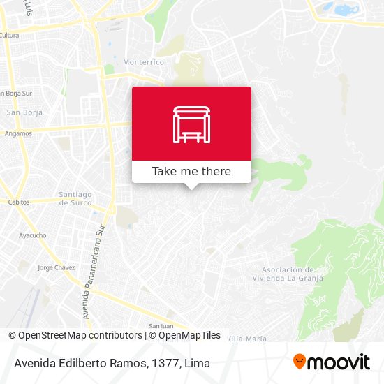 Mapa de Avenida Edilberto Ramos, 1377