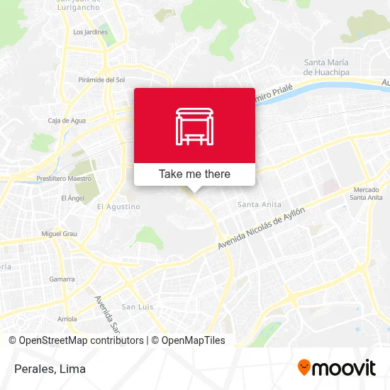Perales map