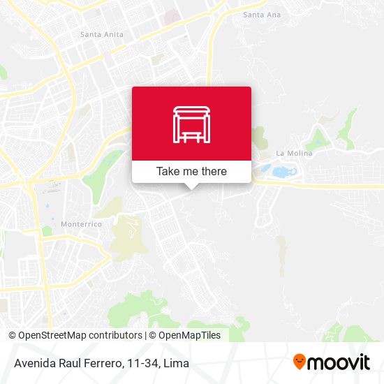 Avenida Raul Ferrero, 11-34 map