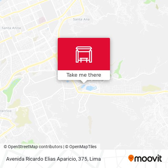 Avenida Ricardo Elias Aparicio, 375 map