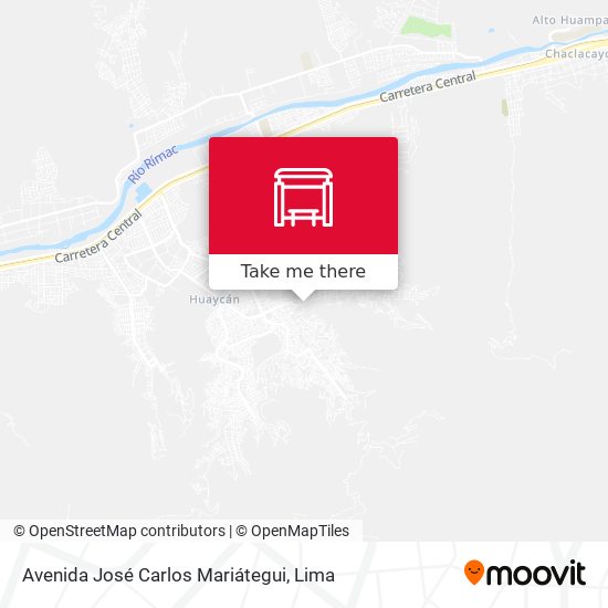 Avenida José Carlos Mariátegui map