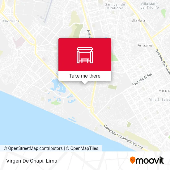 Virgen De Chapi map