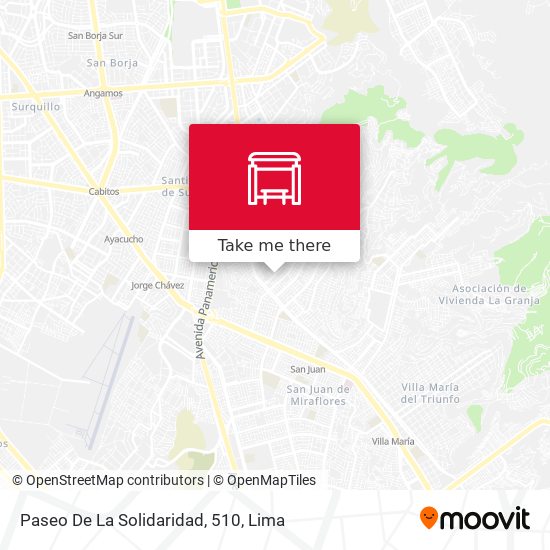 Paseo De La Solidaridad, 510 map