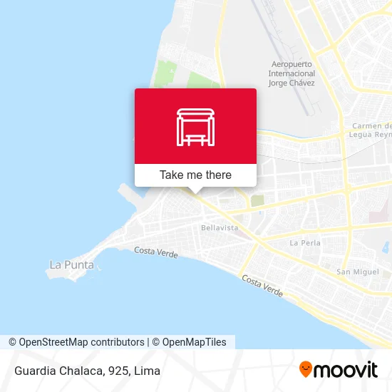 Mapa de Guardia Chalaca, 925