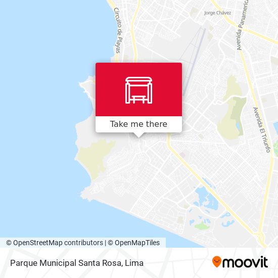 Parque Municipal Santa Rosa map