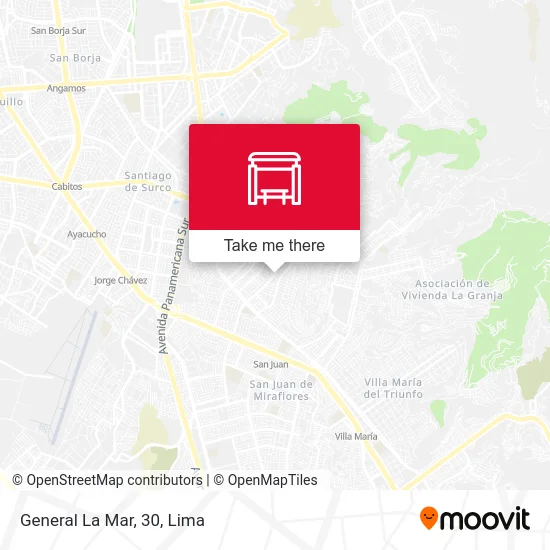 General La Mar, 30 map