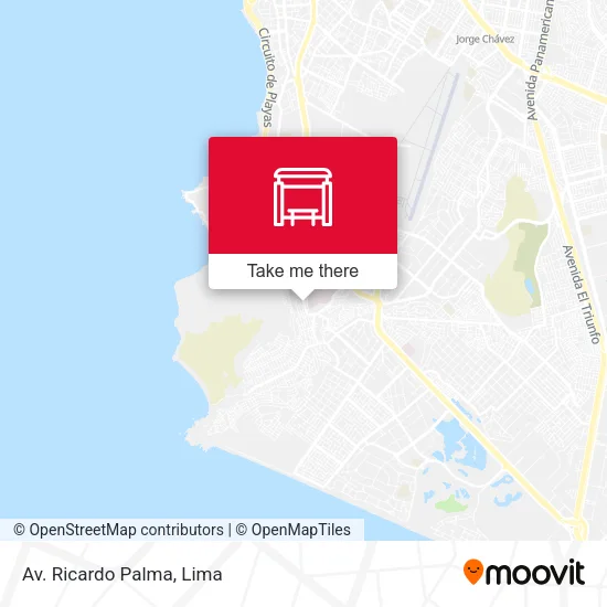 Mapa de Av. Ricardo Palma