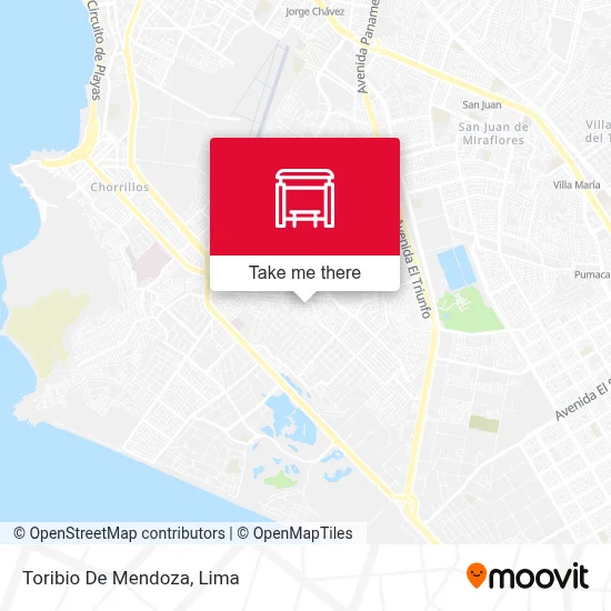 Toribio De Mendoza map