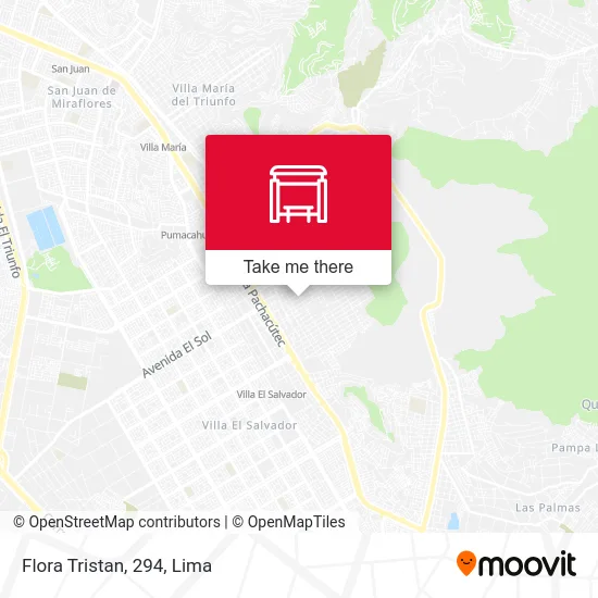 Flora Tristan, 294 map