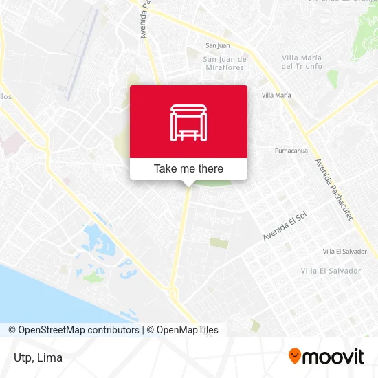 Mapa de Utp