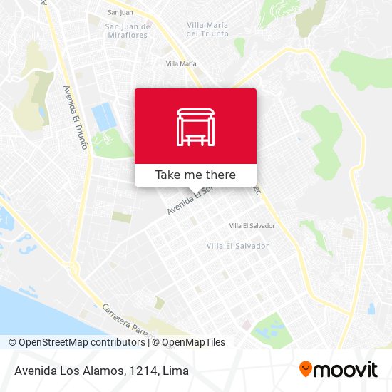 Avenida Los Alamos, 1214 map