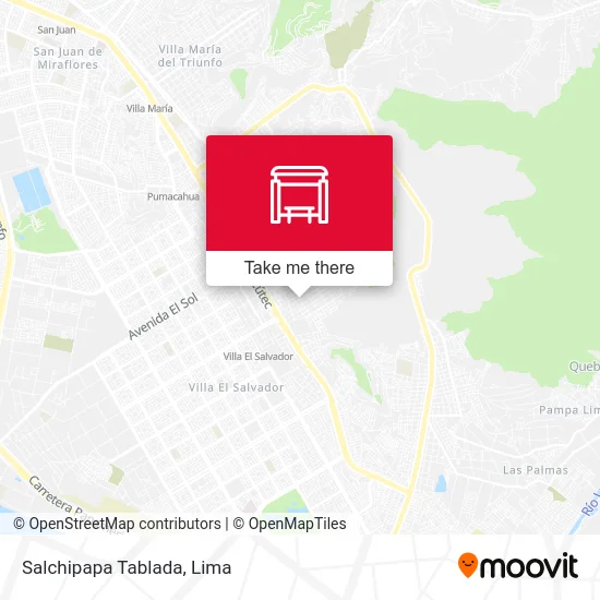 Salchipapa Tablada map