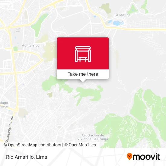 Mapa de Río Amarillo