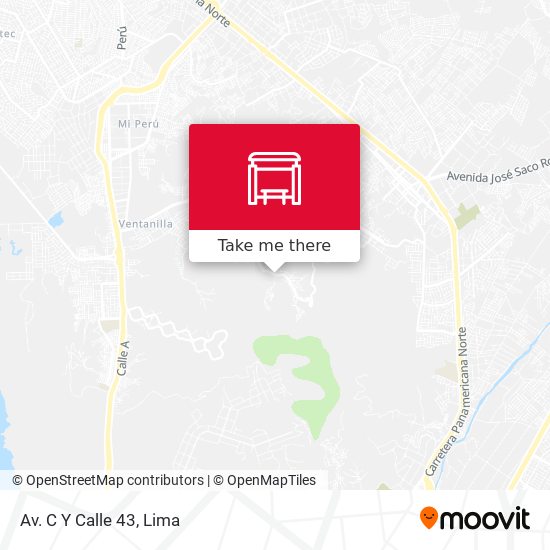 Mapa de Av. C Y Calle 43