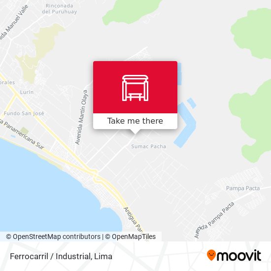 Mapa de Ferrocarril / Industrial