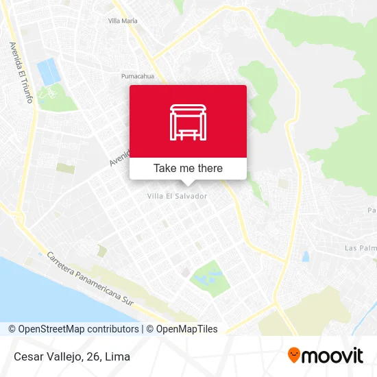 Cesar Vallejo, 26 map