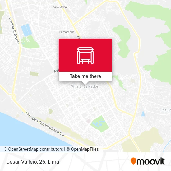 Cesar Vallejo, 26 map