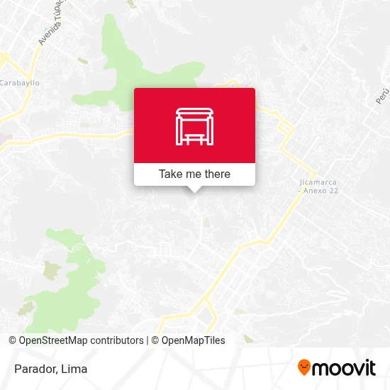Parador map