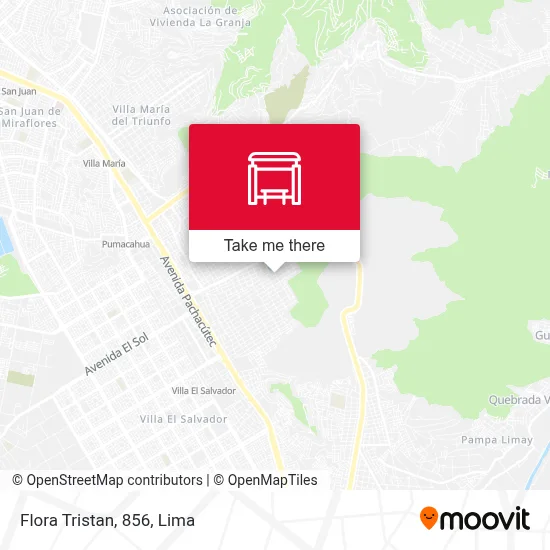 Flora Tristan, 856 map