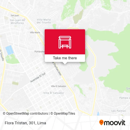 Flora Tristan, 301 map