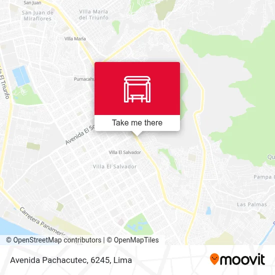 Avenida Pachacutec, 6245 map