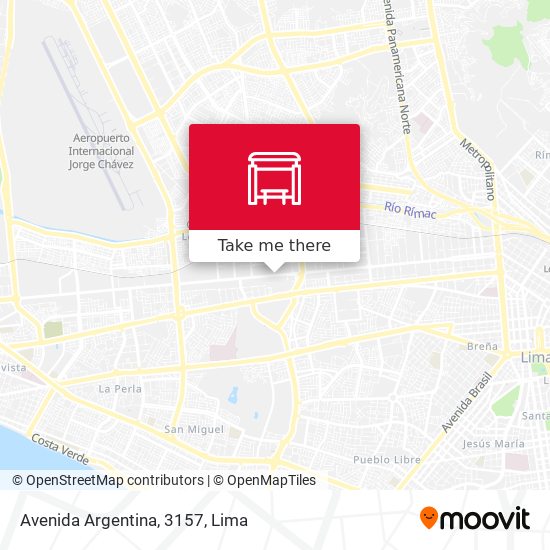 Avenida Argentina, 3157 map