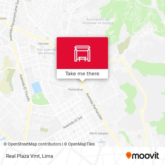 Mapa de Real Plaza Vmt