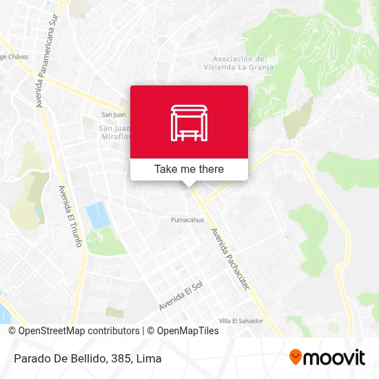 Parado De Bellido, 385 map