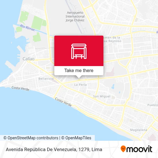 Avenida República De Venezuela, 1279 map