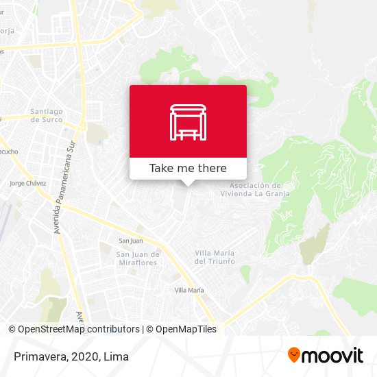 Mapa de Primavera, 2020