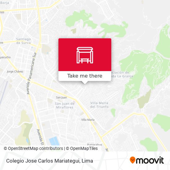 Colegio Jose Carlos Mariategui map