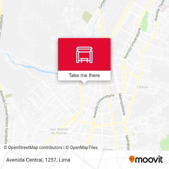 Avenida Central, 1257 map