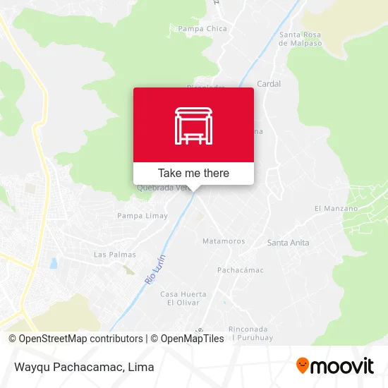 Wayqu Pachacamac map