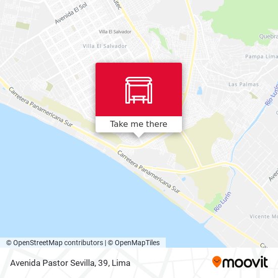 Avenida Pastor Sevilla, 39 map