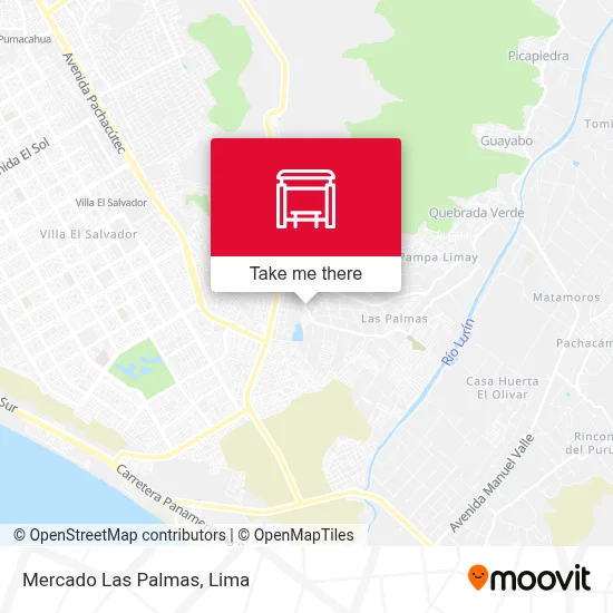 Mercado Las Palmas map