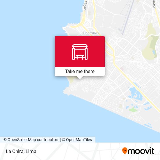 Mapa de La Chira