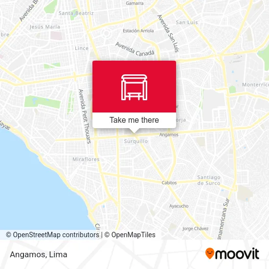 Angamos map