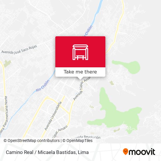 Mapa de Camino Real / Micaela Bastidas